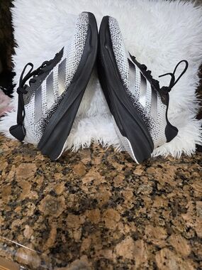adidas Women's Black and White Running Shoes